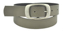 Wide belt made of genuine leather with a nickel-free buckle