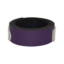 Genuine leather bracelet, flat, approx. 4 cm wide, 34 colors and 9 lengths