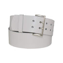 Antique silver nickel free genuine leather belt buckle