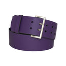 Antique silver nickel free genuine leather belt buckle