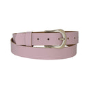 Women's and men's belt, antique silver, nickel-free genuine leather belt buckle