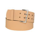 Antique silver nickel free genuine leather belt buckle