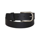 Nickel free old metal belt buckle, genuine leather belt