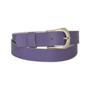 Women's and men's belt, antique silver, nickel-free genuine leather belt buckle