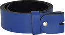 Women's and men's belt with screw for buckle made of genuine leather