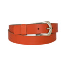 Women's and men's belt, antique silver, nickel-free genuine leather belt buckle