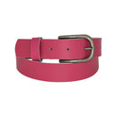 Nickel free old metal belt buckle, genuine leather belt