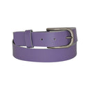 Nickel free old metal belt buckle, genuine leather belt