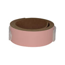 Genuine leather bracelet, flat, approx. 4 cm wide, 34 colors and 9 lengths