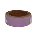 Genuine leather bracelet, flat, approx. 4 cm wide, 34 colors and 9 lengths