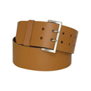 Antique silver nickel free genuine leather belt buckle