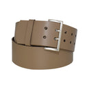 Antique silver nickel free genuine leather belt buckle