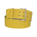 Antique silver nickel free genuine leather belt buckle