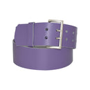 Antique silver nickel free genuine leather belt buckle