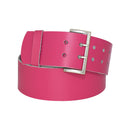 Antique silver nickel free genuine leather belt buckle