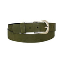 Women's and men's belt, antique silver, nickel-free genuine leather belt buckle