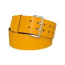 Antique silver nickel free genuine leather belt buckle