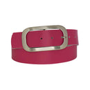 Nickel genuine leather, approx. 4 cm wide genuine leather belt