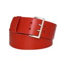 Antique silver nickel free genuine leather belt buckle