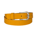 Women's and men's belt, antique silver, nickel-free genuine leather belt buckle