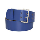 Antique silver nickel free genuine leather belt buckle