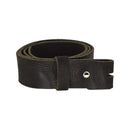 Women's and men's belt with screw for buckle made of genuine leather