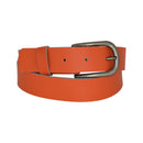 Nickel free old metal belt buckle, genuine leather belt