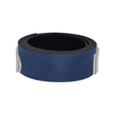 Genuine leather bracelet, flat, approx. 4 cm wide, 34 colors and 9 lengths