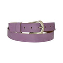 Women's and men's belt, antique silver, nickel-free genuine leather belt buckle