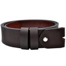 4 mm thick full leather belt 4 cm without buckle