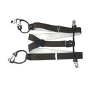 Dayneq suspenders, 6 strong clips, choice of color and length, 3.5 cm wide