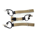 Dayneq suspenders, 6 strong clips, choice of color and length, 3.5 cm wide