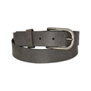 Nickel free old metal belt buckle, genuine leather belt