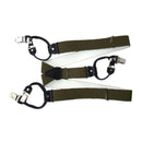 Dayneq suspenders, 6 strong clips, choice of color and length, 3.5 cm wide