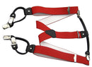 Dayneq suspenders, 6 strong clips, choice of color and length, 3.5 cm wide