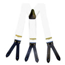 110 to 150 cm buttonhole suspenders, color and length selectable, 3.5 cm wide