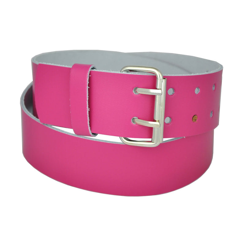 Genuine leather belt 5 cm wide, color and length selectable, approx. 2.8 mm thick