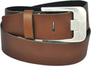 75 to 130 cm waistband and 24 colors available, 5 cm wide, genuine leather belt