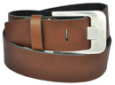 75 to 130 cm waistband and 24 colors available, 5 cm wide, genuine leather belt