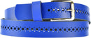 3 cm wide hole belt made of genuine leather (small-large holes)