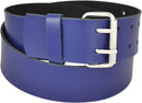 Genuine leather belt 5 cm wide, color and length selectable, approx. 2.8 mm thick