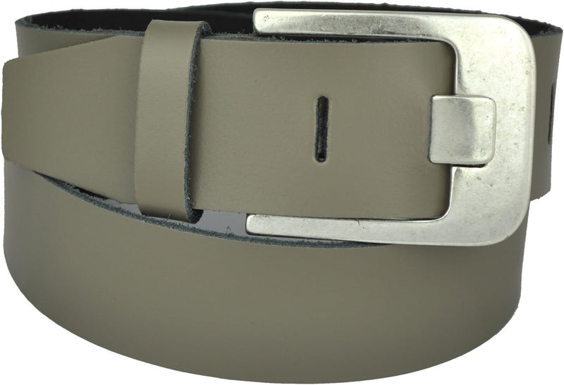 75 to 130 cm waistband and 24 colors available, 5 cm wide, genuine leather belt