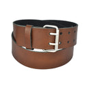 Genuine leather belt 6 cm wide, color and length selectable, approx. 2.8 mm thick