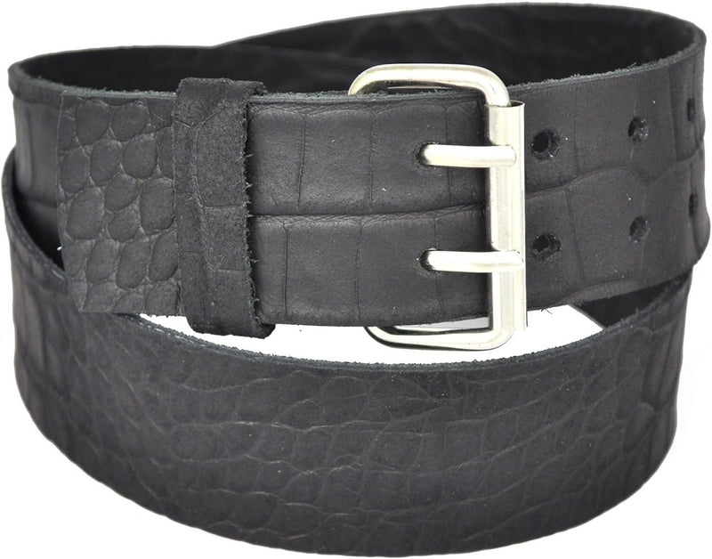 Genuine leather belt 5 cm wide, color and length selectable, approx. 2.8 mm thick