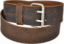 Genuine leather belt 5 cm wide, color and length selectable, approx. 2.8 mm thick