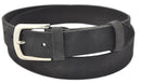 3 cm wide genuine leather belt with screw, 80 to 125 cm waist width