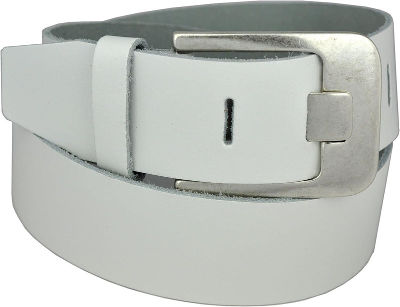 75 to 130 cm waistband and 24 colors available, 5 cm wide, genuine leather belt