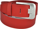 75 to 130 cm waistband and 24 colors available, 5 cm wide, genuine leather belt