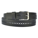 3 cm wide hole belt made of genuine leather (small-large holes)