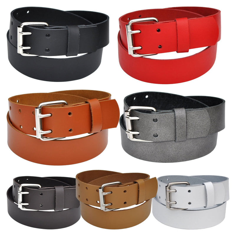 Dayneq 4 cm wide genuine leather belt